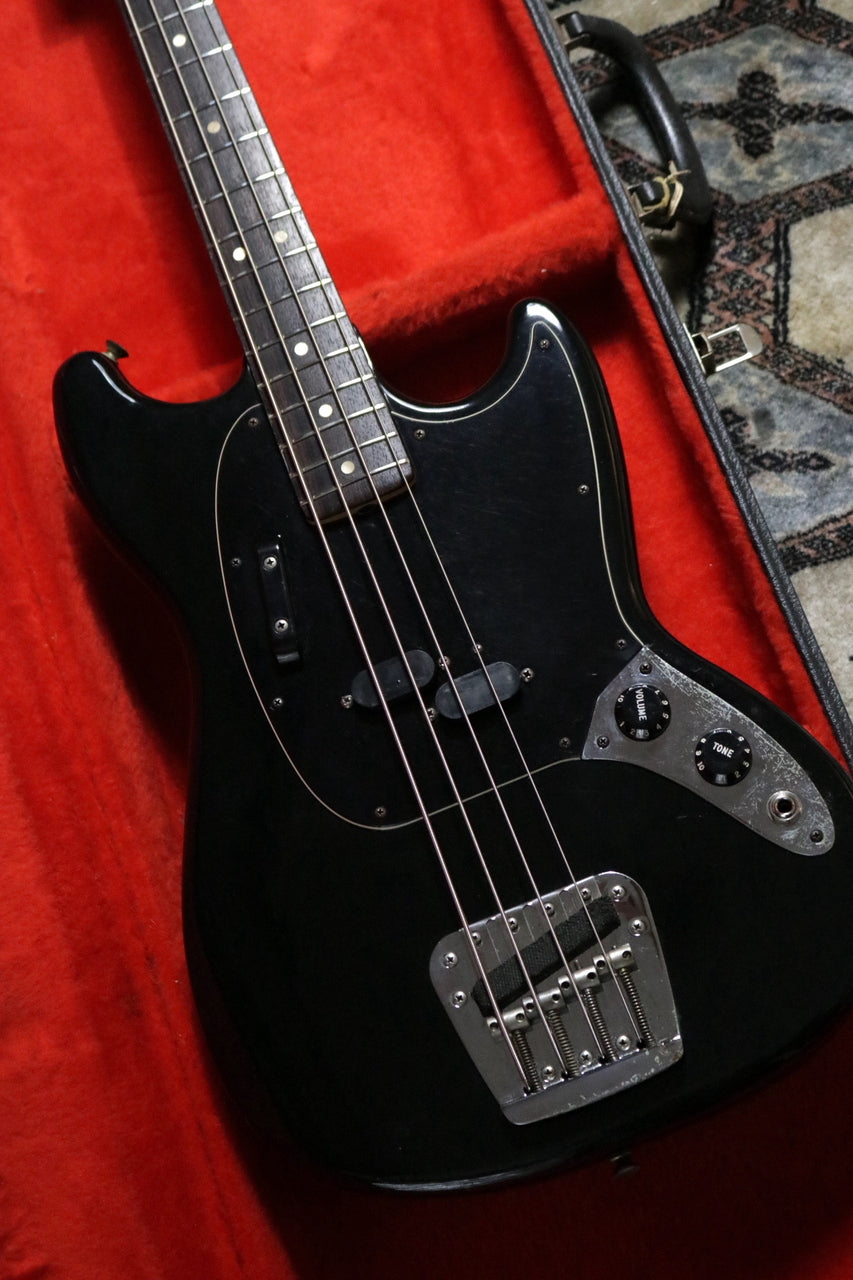 Fender Mustang Bass Black 1977