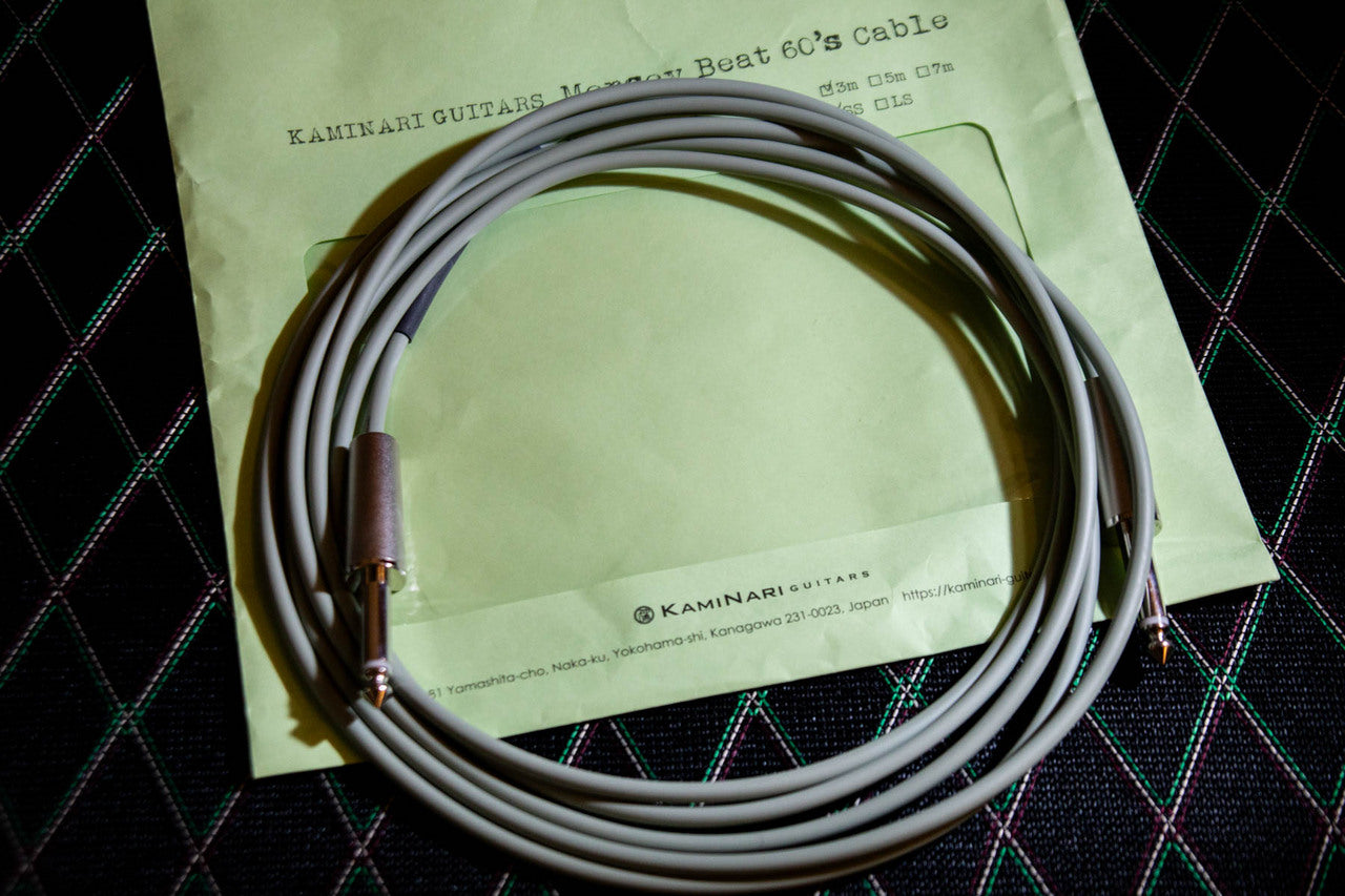 KAMINARI Mersey Beat 60's Cable 3m S/S