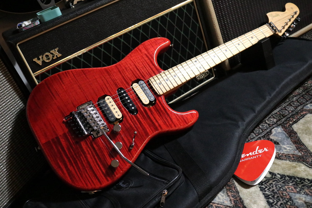 Fender Michiya Haruhata Stratocaster Trans Pink 2020