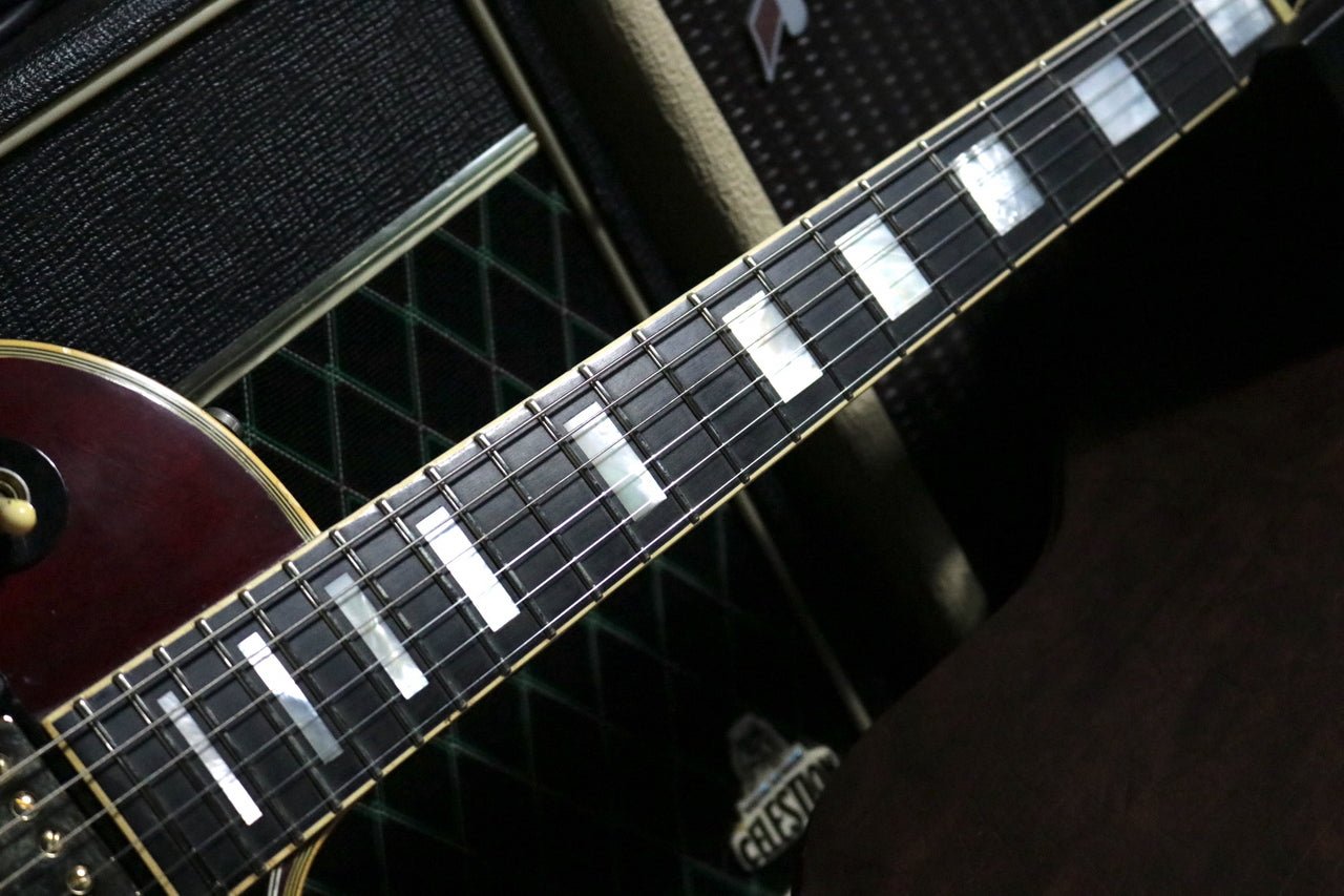 Gibson Les Paul Custom 1976 Wine Red w/ Monty's Guitars Full Monty Humbucker Pickups Gold