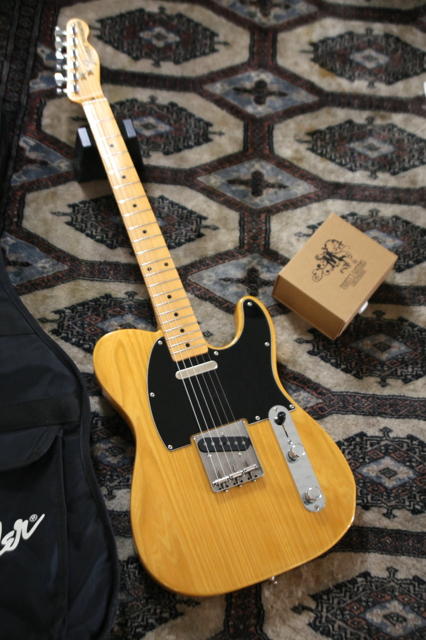 Fender Japan CTL 50 M Telecaster w/ Monty's '68 Raw Nickel Set