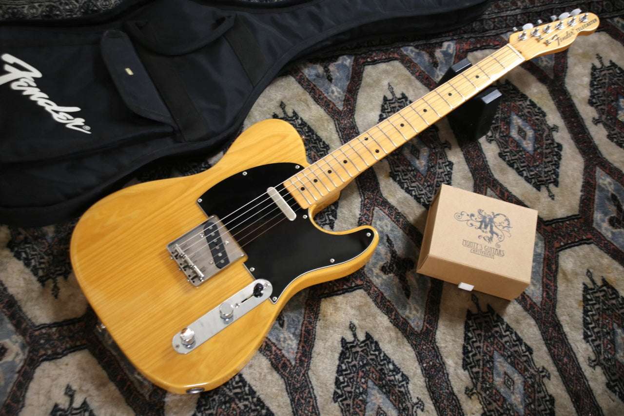 Fender Japan CTL 50 M Telecaster w/ Monty's '68 Raw Nickel Set