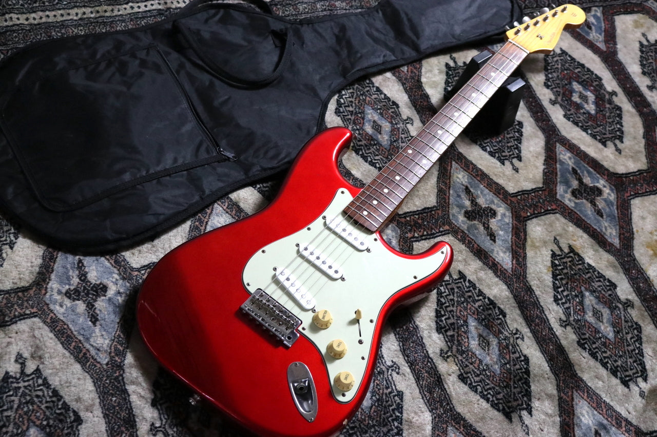 Fender Japan ST-62 Candy Apple Red w/ Monty's Guitars Full Monty Stratocaster Pickups Set