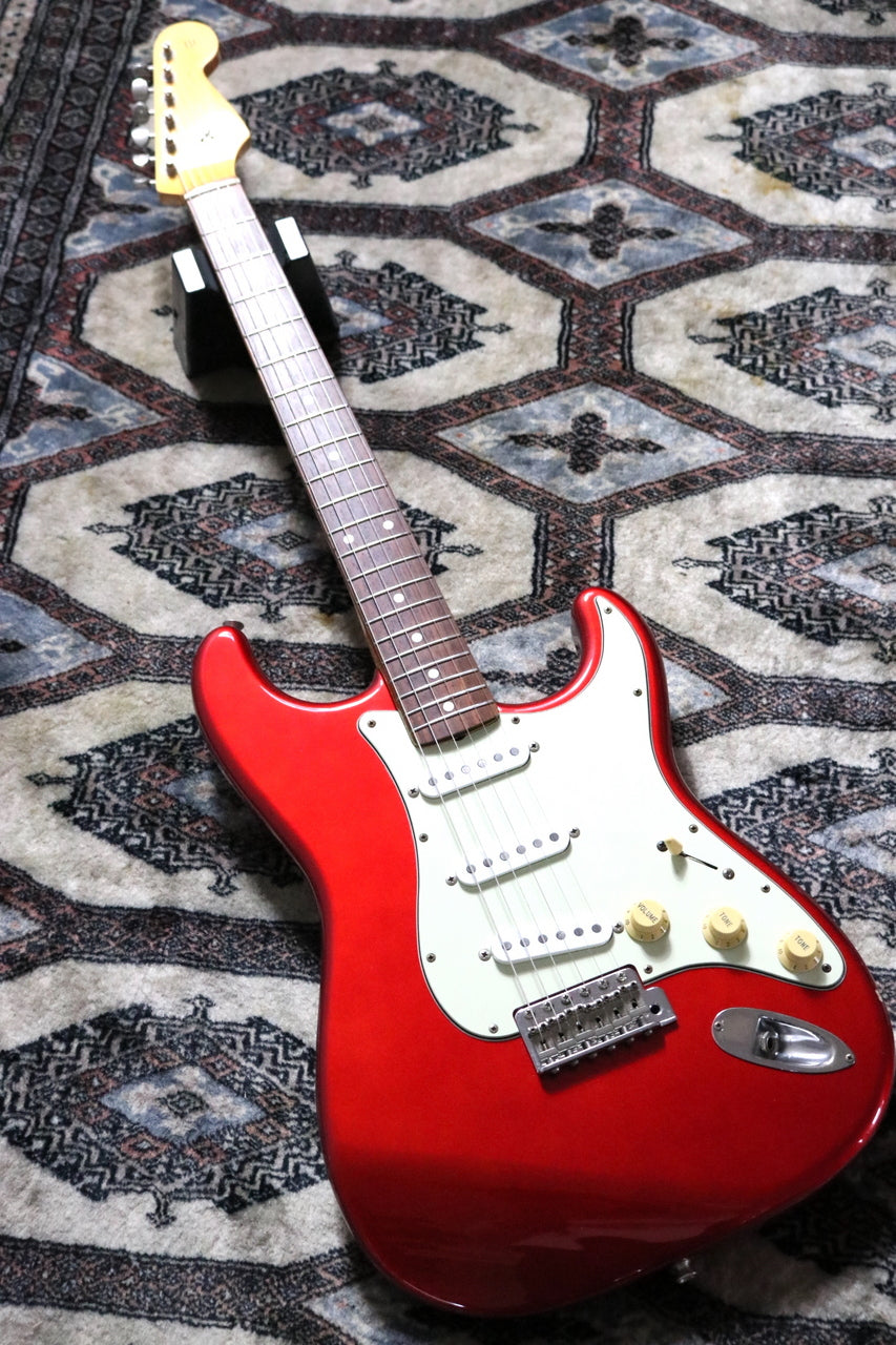 Fender Japan ST-62 Candy Apple Red w/ Monty's Guitars Full Monty Stratocaster Pickups Set