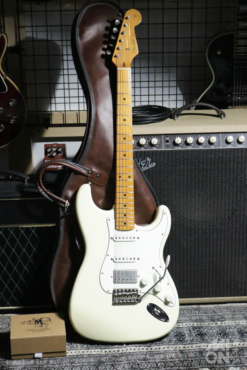 Fender Japan Stratocaster HSS w/ Monty's Guitars Retro Wind Pickups SSH Raw Nickel Set