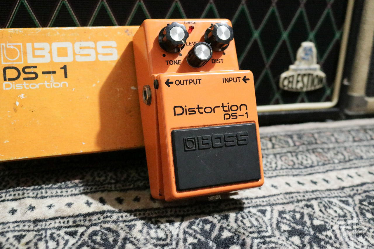 BOSS DS-1 Distortion 1980 Made in Japan Silver Screw