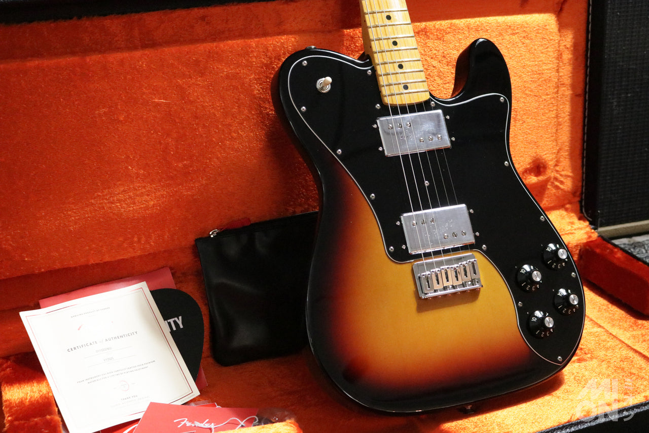Fender American Vintage II 1975 Telecaster Deluxe 3-Color Sunburst 2022