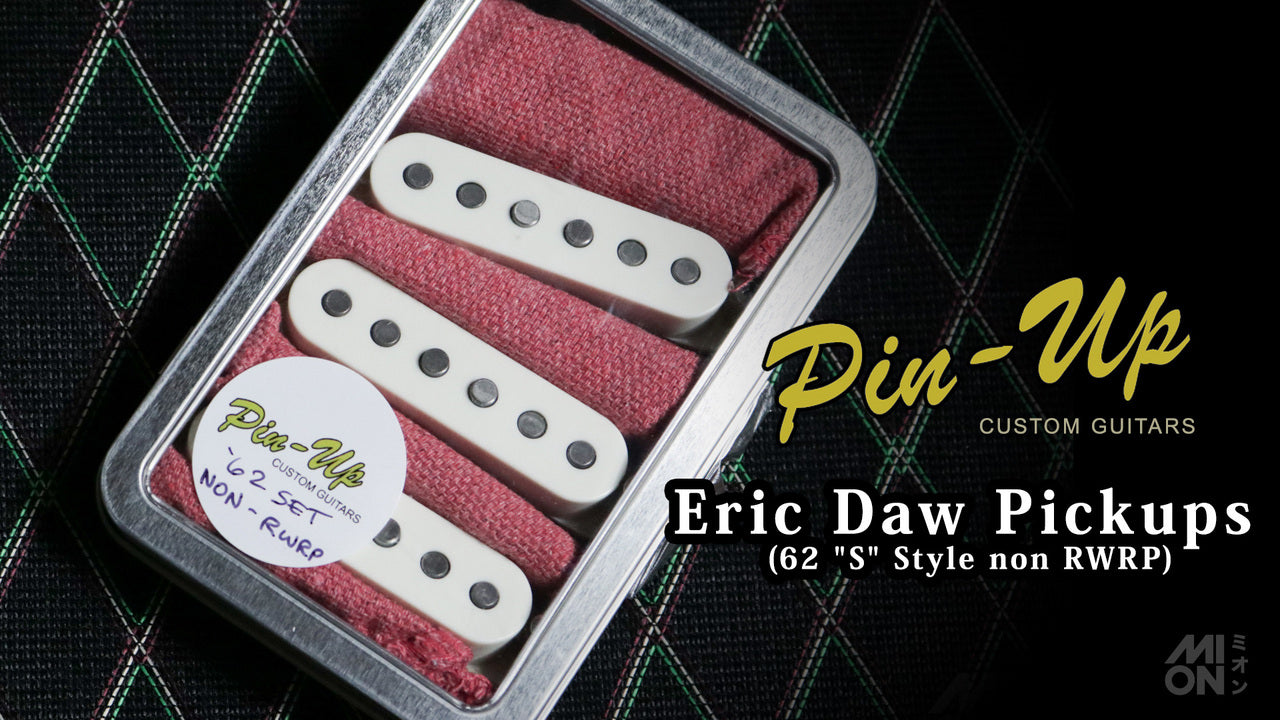 Eric Daw Custom Guitars 62 "S" Style Pickups (non RWRP for hum cancel)