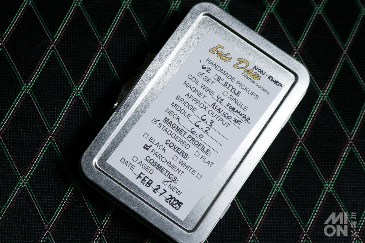 Eric Daw Custom Guitars 62 "S" Style Pickups (non RWRP for hum cancel)