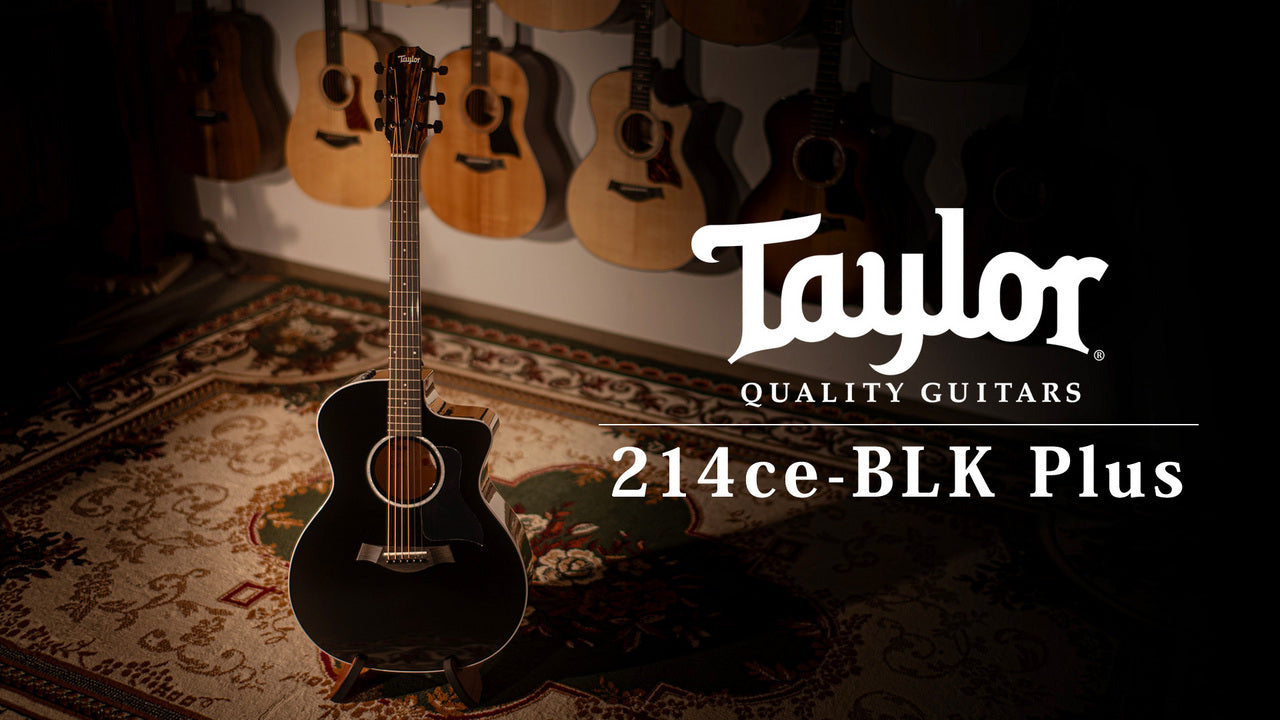 Taylor 【Demo Video Available】 214ce-BLK Plus【Taylor-Authorized Repair Technician on Staff】