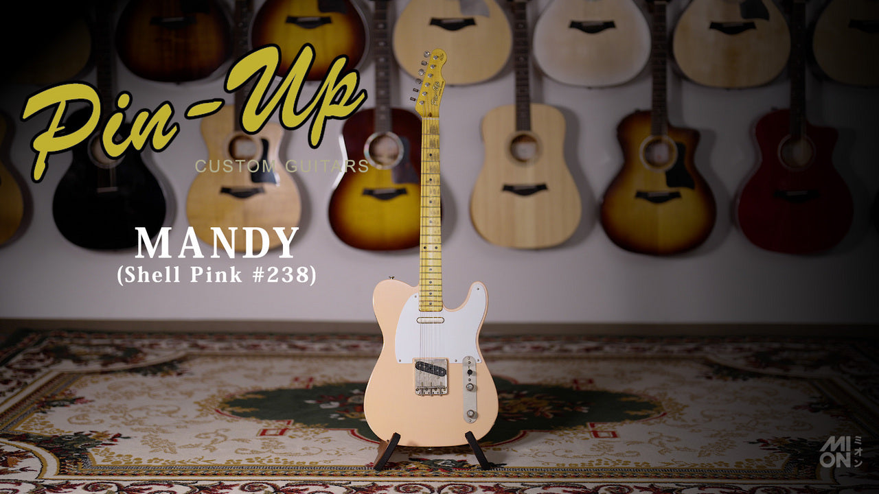 Eric Daw Custom Guitars 【Demo Video Available】#238 "MANDY" TL Shell Pink