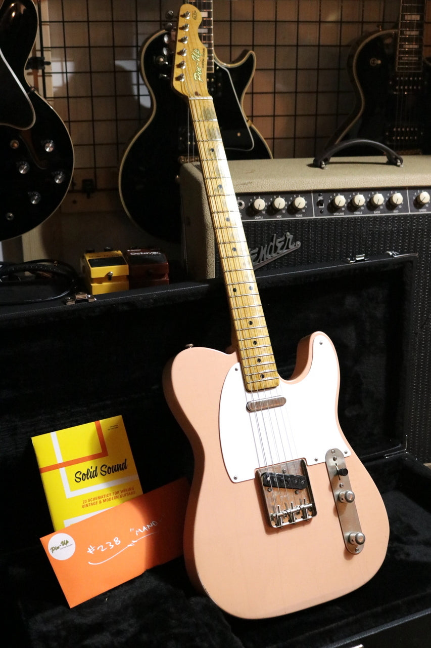 Eric Daw Custom Guitars 【Demo Video Available】#238 "MANDY" TL Shell Pink