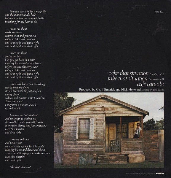 Master Release: Take That Situation by Nick Heyward