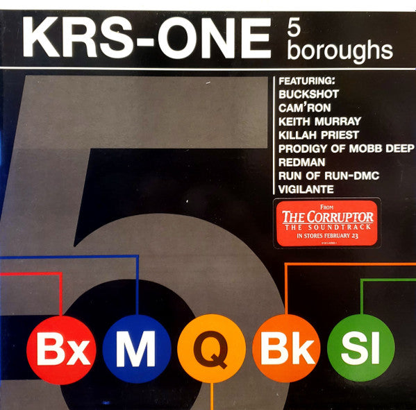 Master Release: 5 Boroughs by KRS-One