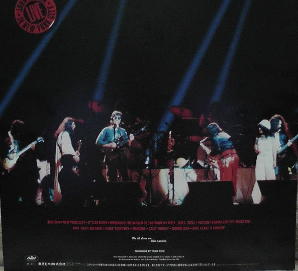 John Lennon - Live In New York City (3xLP, Album) - Near Mint (NM or M-) / Very Good Plus (VG+)