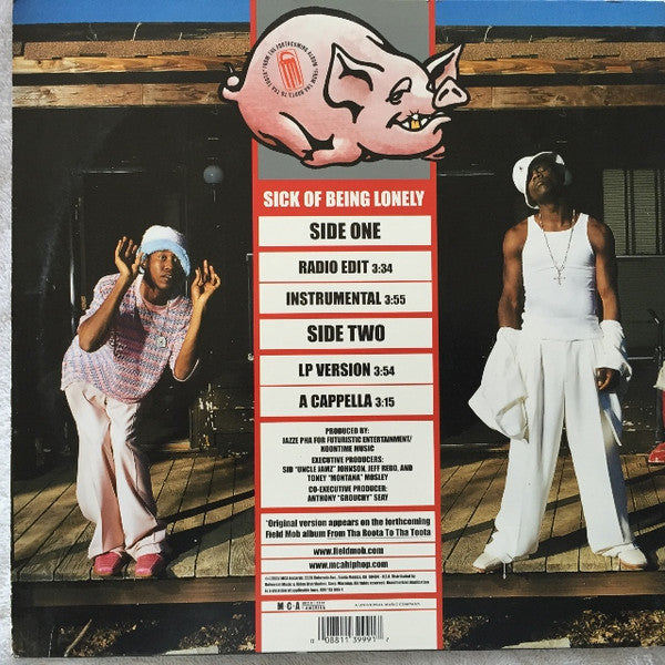 Field Mob - Sick Of Being Lonely (12", Single)