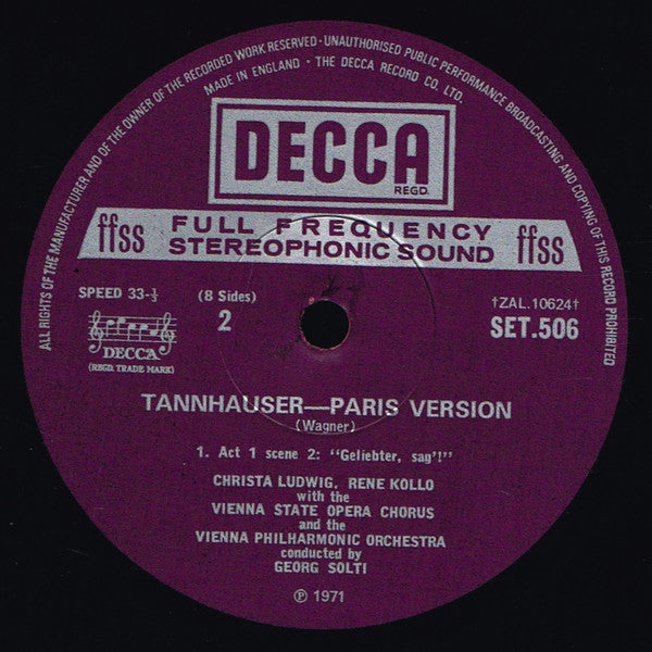 Tannhäuser (Paris Version)