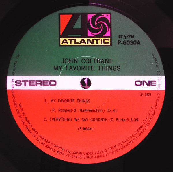 John Coltrane - My Favorite Things (3xLP, Album, Reissue, Stereo) - Very Good Plus (VG+) / Very Good (VG)