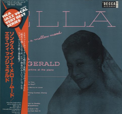Ella Fitzgerald - Ella - Songs In A Mellow Mood (3xLP, Album, Reissue, Mono) - Very Good Plus (VG+) / Very Good (VG)