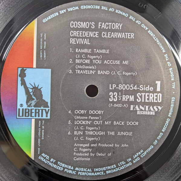 Creedence Clearwater Revival - Cosmo's Factory (LP, Album)