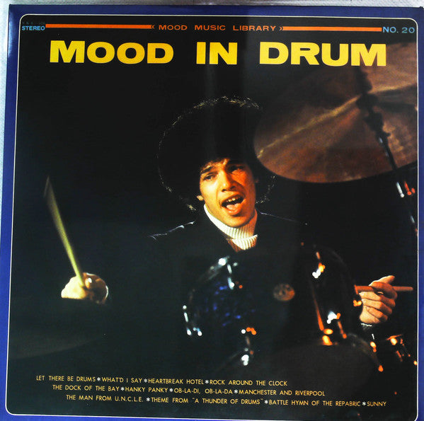 Johnny Young (5) - Mood In Drum (LP, Album, Stereo) - Very Good Plus (VG+) / Very Good Plus (VG+)