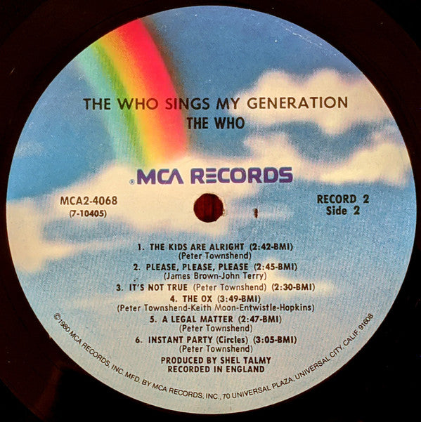 Magic Bus / The Who Sings My Generation