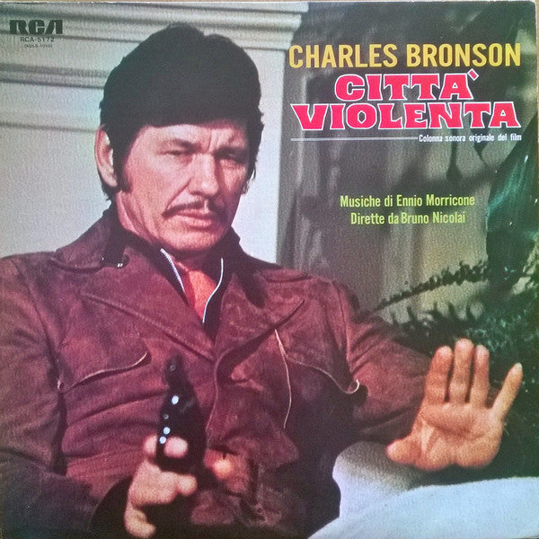 Ennio Morricone - 狼の挽歌 = Città Violenta (LP, Album, RE)