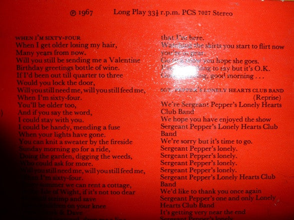 Sgt. Pepper's Lonely Hearts Club Band