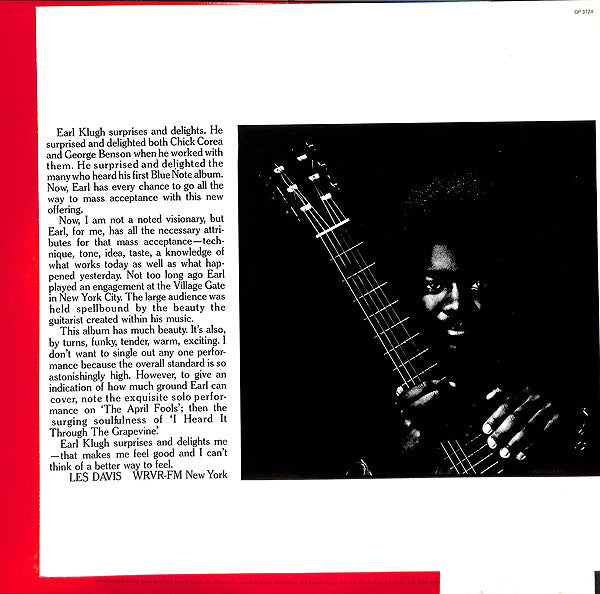 Earl Klugh - Living Inside Your Love (LP, Album) - Very Good Plus (VG+) / Very Good Plus (VG+)