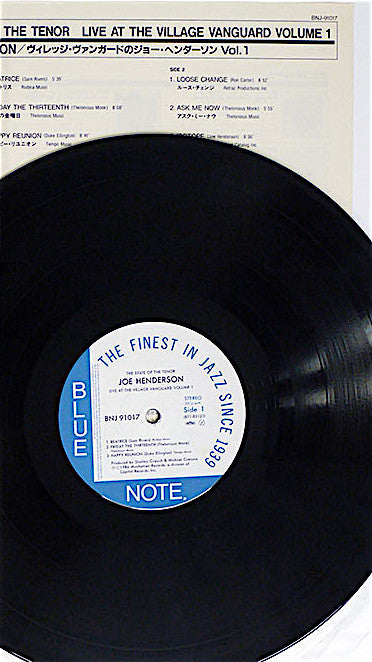 The State Of The Tenor • Live At The Village Vanguard • Volume 1