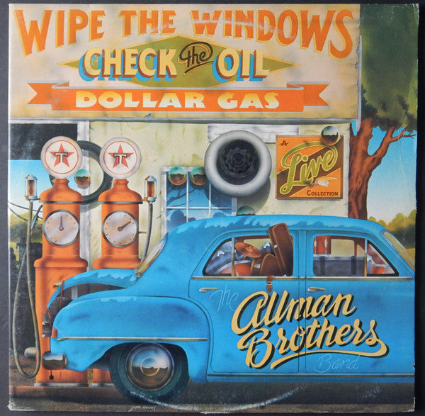 The Allman Brothers Band - Wipe The Windows, Check The Oil, Dollar Gas (3xLP, Album) - Very Good Plus (VG+) / Good Plus (G+)