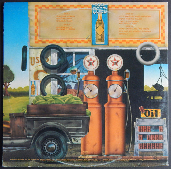 The Allman Brothers Band - Wipe The Windows, Check The Oil, Dollar Gas (3xLP, Album) - Very Good Plus (VG+) / Good Plus (G+)
