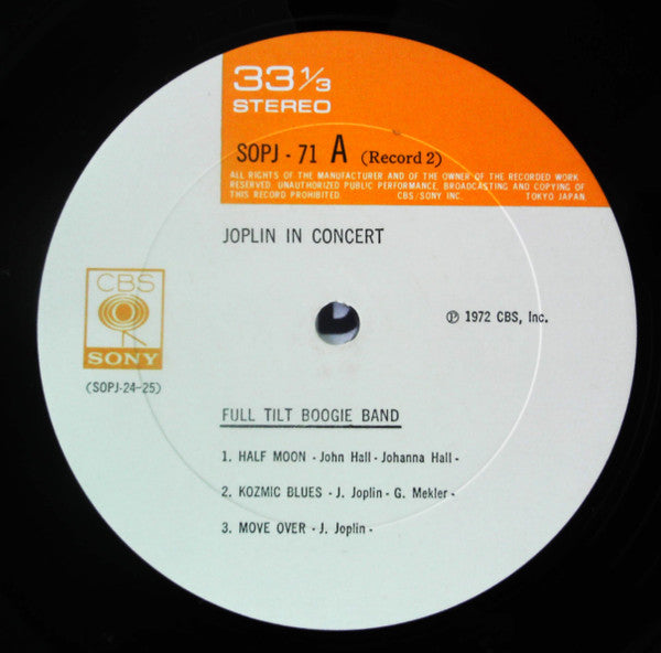 Joplin In Concert