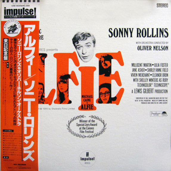 Sonny Rollins - Original Music From The Score "Alfie"(LP, Album, Re...
