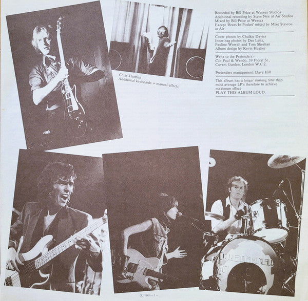 Pretenders* - Pretenders (LP, Album)