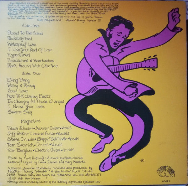 The Magnetics (9) - Rockabilly Fools (LP, Album) - Very Good Plus (VG+) / Very Good (VG)