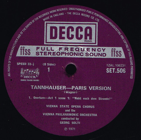 Tannhäuser (Paris Version)
