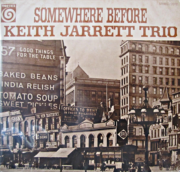 Keith Jarrett Trio - Somewhere Before = サムホエア・ビフォー(LP, Album, Reiss...
