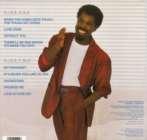 Master Release: Love Zone by Billy Ocean