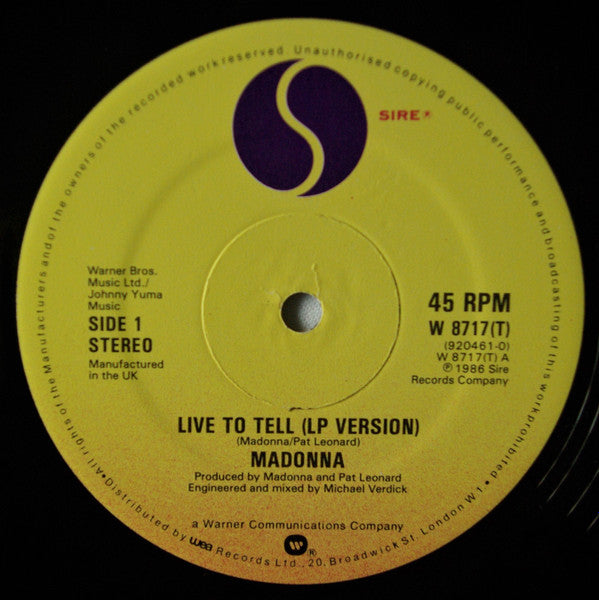Live To Tell