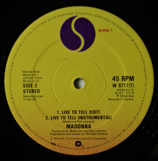 Live To Tell