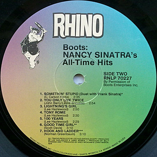 Boots: Nancy Sinatra's All-Time Hits
