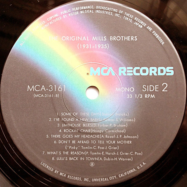 The Original Mills Brothers 1931-1935