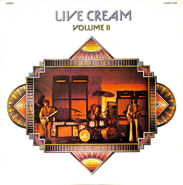 Cream (2) - Live Cream Volume II (LP, Album) - Very Good Plus (VG+) / Very Good Plus (VG+)