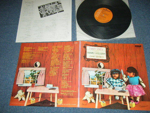 Harry Nilsson - Pussy Cats (LP, Album) - Very Good (VG) / Very Good Plus (VG+)