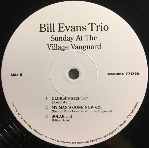 Sunday At The Village Vanguard