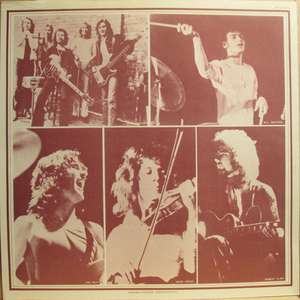 King Crimson - Larks' Tongues In Aspic (LP, Album, Reissue, Stereo) - Very Good Plus (VG+) / Very Good (VG)