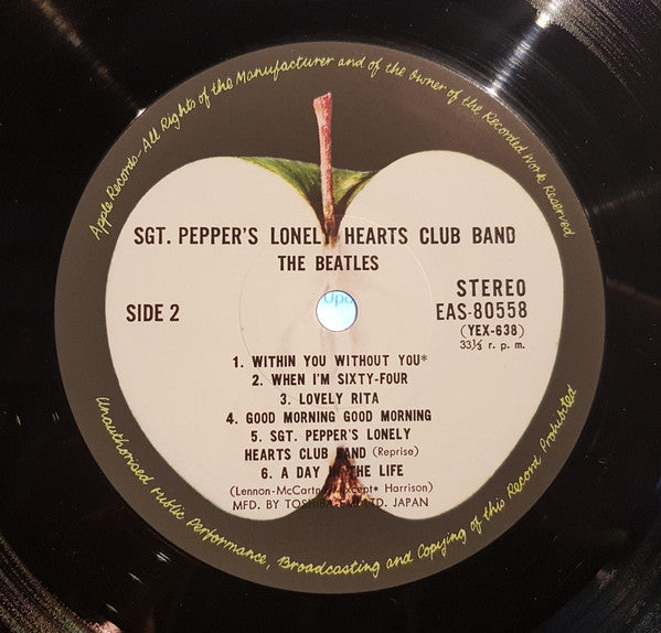 Sgt. Pepper's Lonely Hearts Club Band = サージェント・ペパーズ・ロンリー・ハーツ・クラブ・バンド