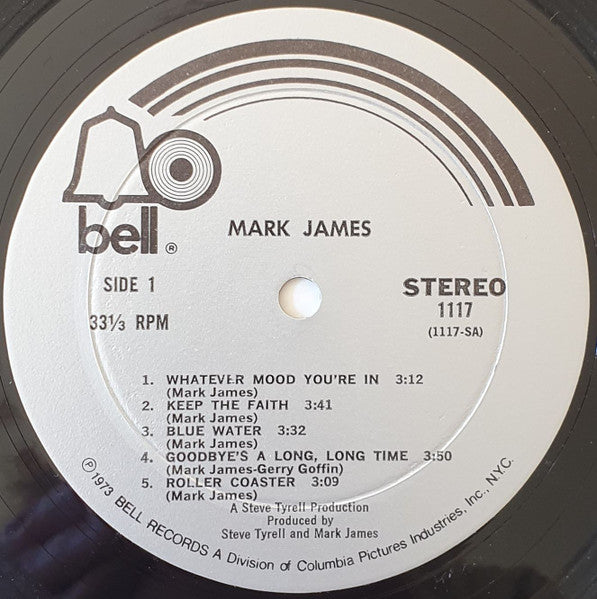 Mark James (4) - Mark James (LP, Album) - Very Good (VG) / Very Good (VG)