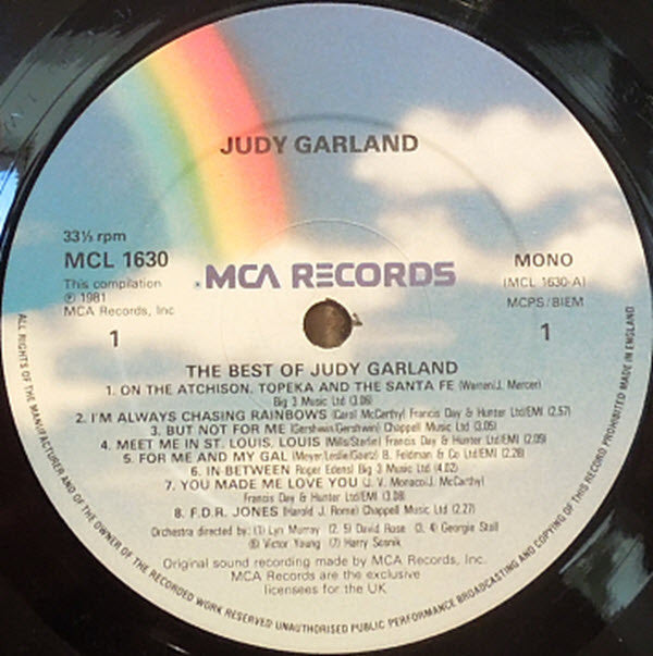 Best Of Judy Garland